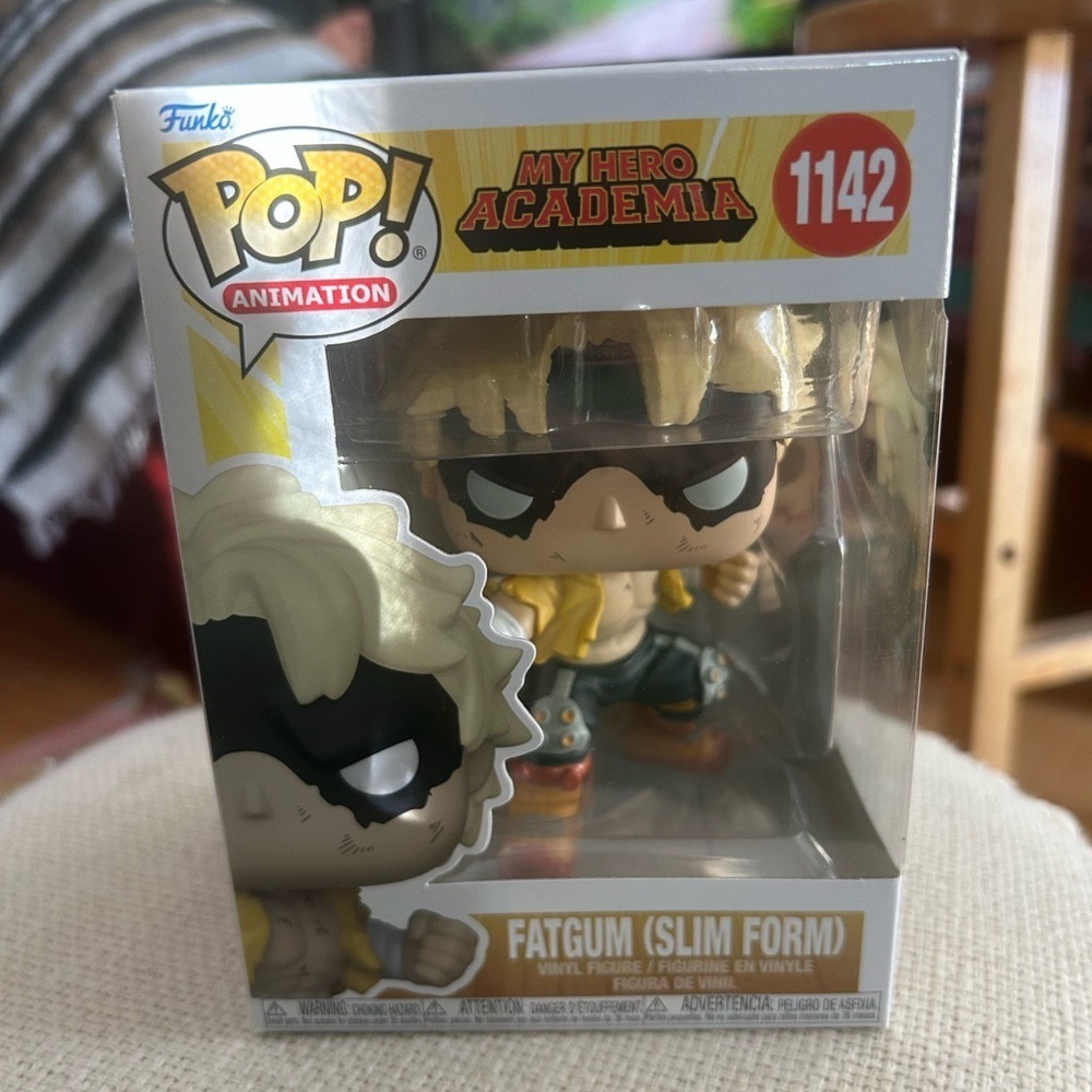 Funko Pop My Hero Academia Fatgum Slim Form #1142 Anime Vinyl Figure